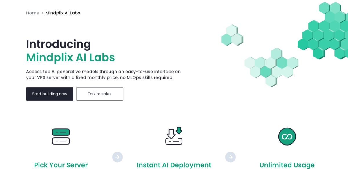Mindplix — Generative AI on your own server Mindplix website
